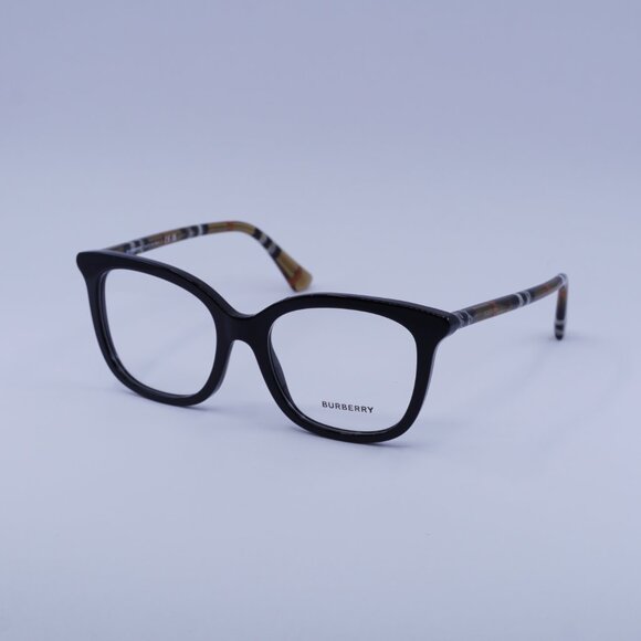 Burberry BE2430 4161 Eyeglasses Black 53mm Square Frame - Picture 5 of 10